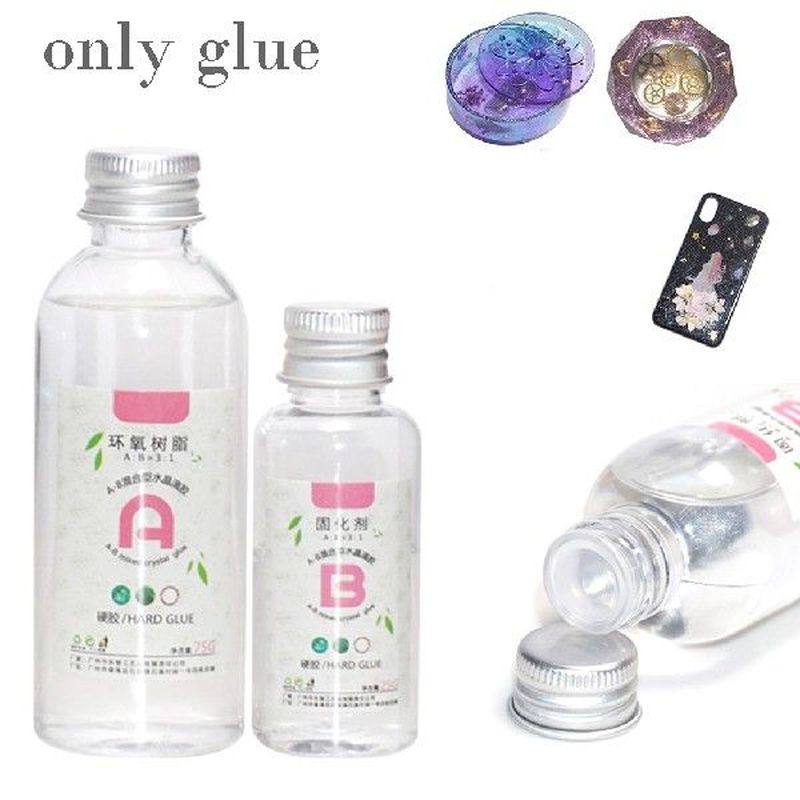 two component ultratransparent glass glue quick dry epoxy