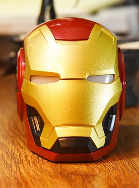 IronMan Cartoon Bluetooth Speaker Box FM Radio Portable Bas