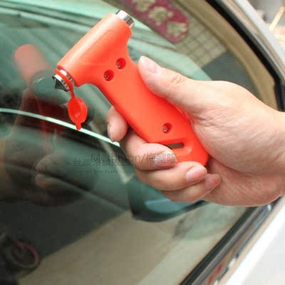 *Mini car safety hammer life-saving escape hammer window emp