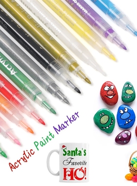 New Permanent Painting Acrylic Paint Marker Pen For Ceramic