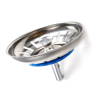 Stainless Steel Sink Filter Kitchen Drains Sewer Waste Plug