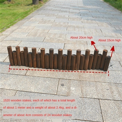 Outdoor carbide Corrosion protection Wooden fence garden A f