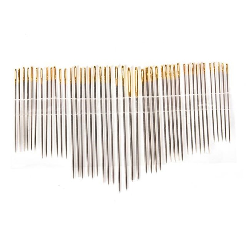 45Pcs/lot Stainless Steel Hand Sewing Needles Home DIY Sewin