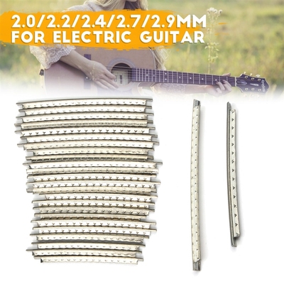 24pcs/set Electric Guitar Fret Wire 2.0/ 2.2/ 2.4/ 2.7/ 2.9m
