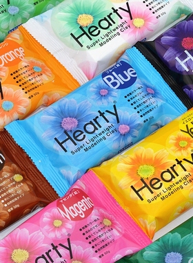 PADICO Modeling Clay Hearty 50g Super Lightweight 10 Colors