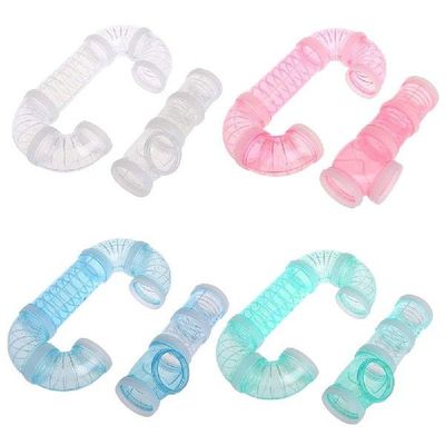 8 x Hamster Cage Tunnel Squirrel Guinea Pig Hedgehog Small