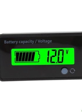 8-70V LCD Acid Lead Lithium Battery Capacity Indicator Volta