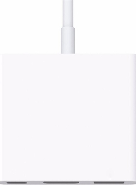 USB-C Digital AV Multiport Adapter with USB Port White Durab