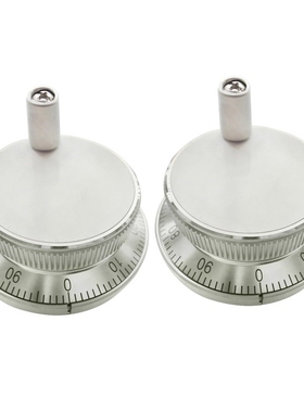 2 PCS Hand Wheel Handle Kit 5V Manual Pulse Generator Cnc Ma