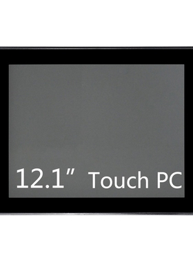 Industrial sing touchscreen PC, 12.1 inch PCAP touch panel,