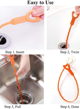 Kitchen Sink Bath Hair Dredge Cleaner Bathroom Floor Drain C