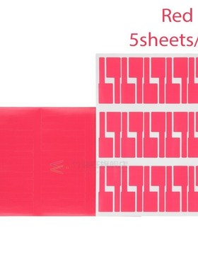 150/300Pcs seful Colorful Self-adhesive Cable Labels Waterpr