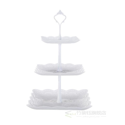 Tier Cake Stand Afternoon Tea Wedding Plates Party Bakeware