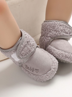 Bobora Baby Winter Warm First Walkers Cotton Baby Shoes Cute