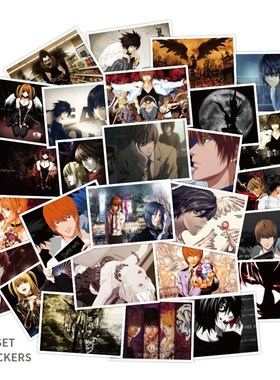 30pcs Death Note Anime Stickers Yagami Light MisaMisa Stick