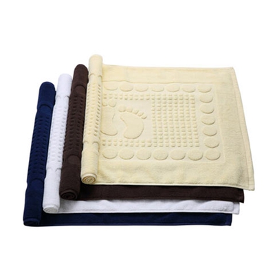 Five-star hotel ground towel hotel with a full-tampon cushio