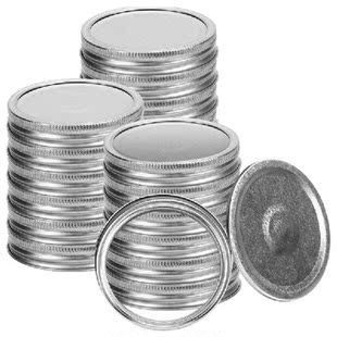 Mason Jar Lids and Rings for Ball Canning Jars Wide Mouth,