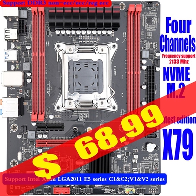 X79 Motherboard LGA2011 Motherboard ATX Main Board SB3.0 SAT