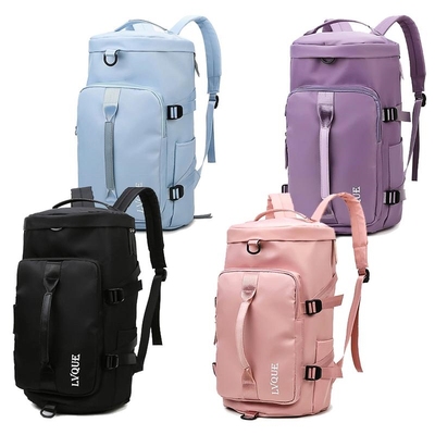 Gym Bags With Shoe Compartment 600d Oxford Sport Duffle Bag