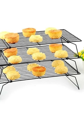 Three Layers Cake Wire Cooling Rack Kitchen Baking Tools Sta