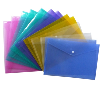 A4 Clear Document Bag Paper File Folder Stationery School O