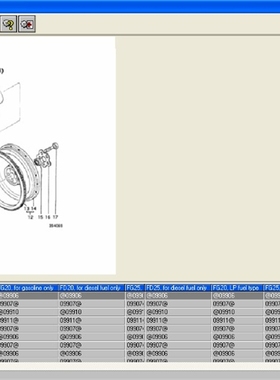 Forklift Electronic Manual (N-Compass) For Mitsubishi