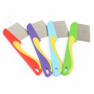 2021 Dog Long Tooth Seahorse Flea Comb Hair Remove Flea Cat