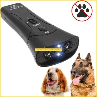 3 in 1 Dog Anti Barking Device ltrasonic Dog Repeller Stop B