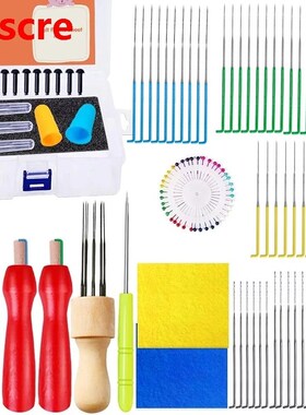 95Pcs Needle Felting Tools Kit With Holder Foam Mat, Instruc