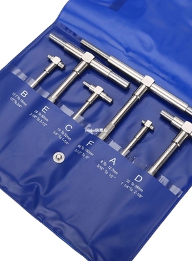 6pcs Precision Telescopic Gauge Set Micrometer Measurement B