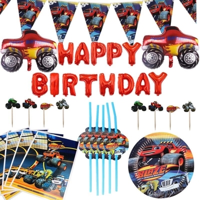 Blaze and the Monster Machines Birthday Party Decorations B