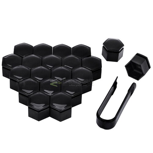 20pcs 22mm Auto Hub Screw Cover Wheel Nut Bolt Cover Cap Pro