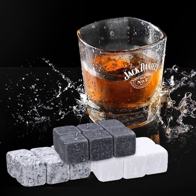Reusable Ice-Cube Whiskey Champagne Chill Ice Stones Portabl