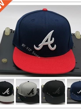 New Atlanta Sports Fitted Hats Cool Baseball Caps Adult Flat