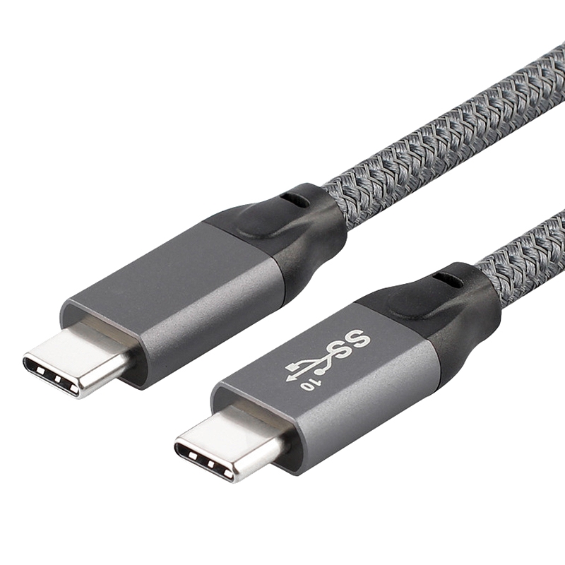 Type C USB 3.1 Gen 2 Cable (3Ft/1M) 20 Gbps 5A 100W Power D