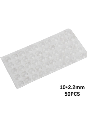 32/50Pcs 11*5MM/10*2.2MM Door Stopper Silicon Rubber Kitchen