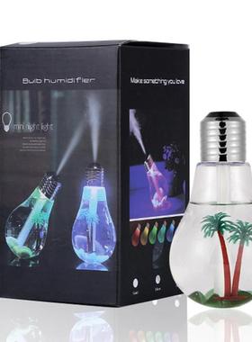 Bottle-Bulb Humidifier Aroma-Diffuser Mist-Maker Night-Light