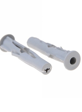 50 PCS Nylon Screws Plasterboard Drywall Wall Plug For Windo