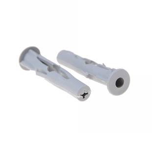 50 PCS Nylon Screws Plasterboard Drywall Wall Plug For Windo