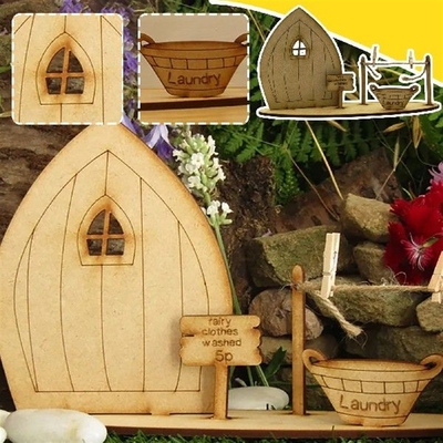 A Fairy Lives Here Wooden Door Narnia Door