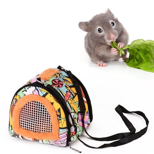 2019 Cute Small Pet Carrier Rabbit Cage Hamster Chinchilla