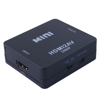 2019 HDMI to AV/RCA CVBS Adapter 1080P Video Converter HDMI2