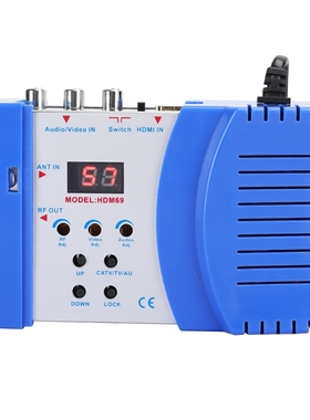 Digital RF HDMI Modulator AV to RF Converter VHF UHF PAL/NTS