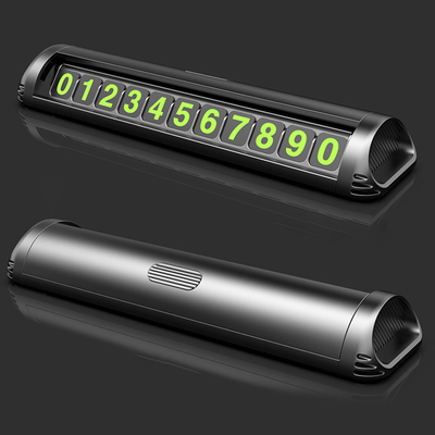 Car Styling Temporary Parking Card Luminous Car Parking Auto