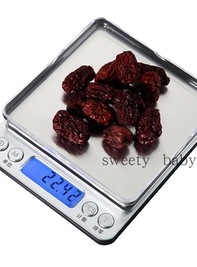 0.01/0.1g Precision LCD Digital Scales 500g/1/2/3kg Mini Ele