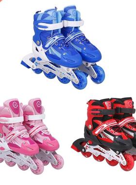 Inline Skates Free Style Roller Skating Shoes Adjustable