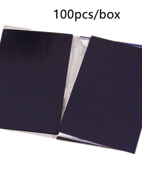 100 Pcs Thin Type School Transfer Graphite Copy Carbon Paper
