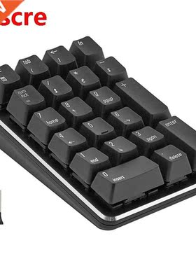 2.4G Wireless Mechanical Numeric Keypad Red Switch Gaming Ke