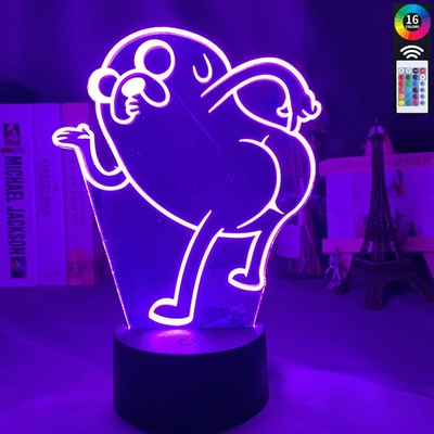 Adventure Time Jake The Dog Bend Over Figure Led Night Light