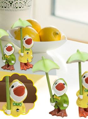 Duck Garden Decoration A Pair Of 12 Cm High With Detachable